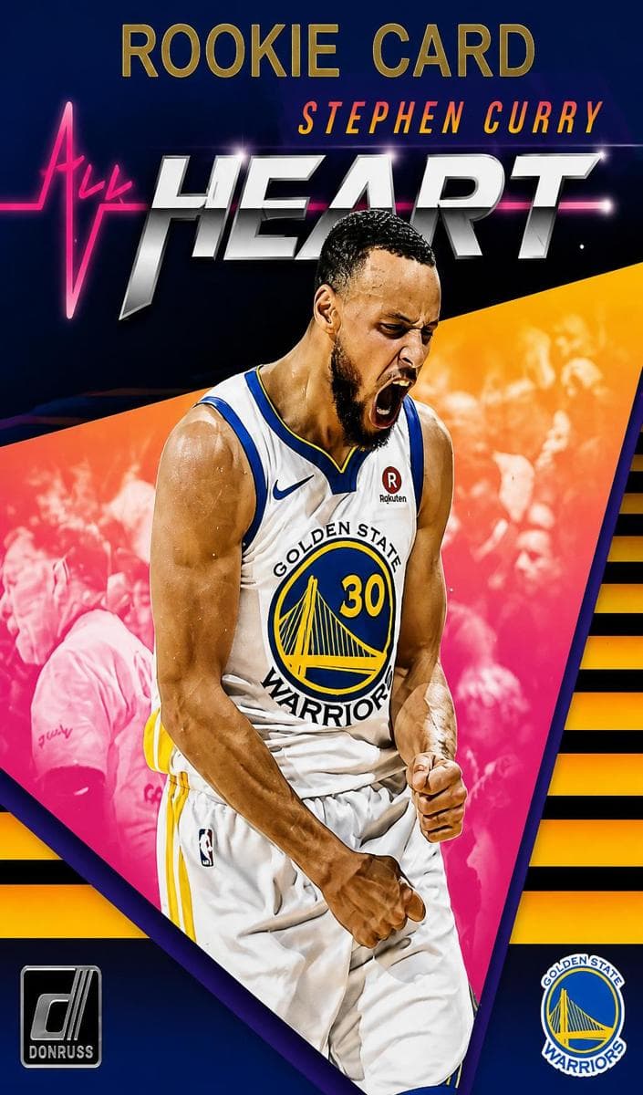 Stephen Curry 2018 panini Donruss Optic