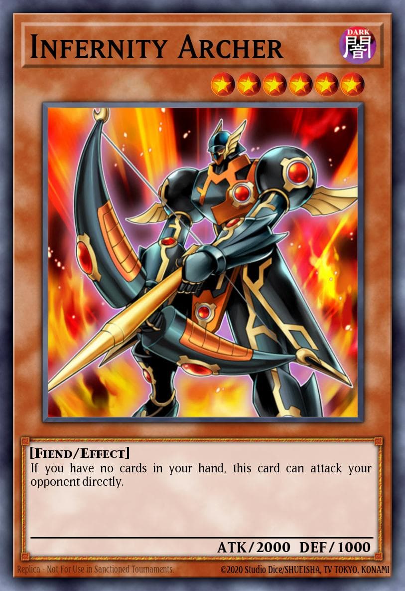 Infernity Archer 2013 Yu-Gi-Oh! Cosmo Blazer