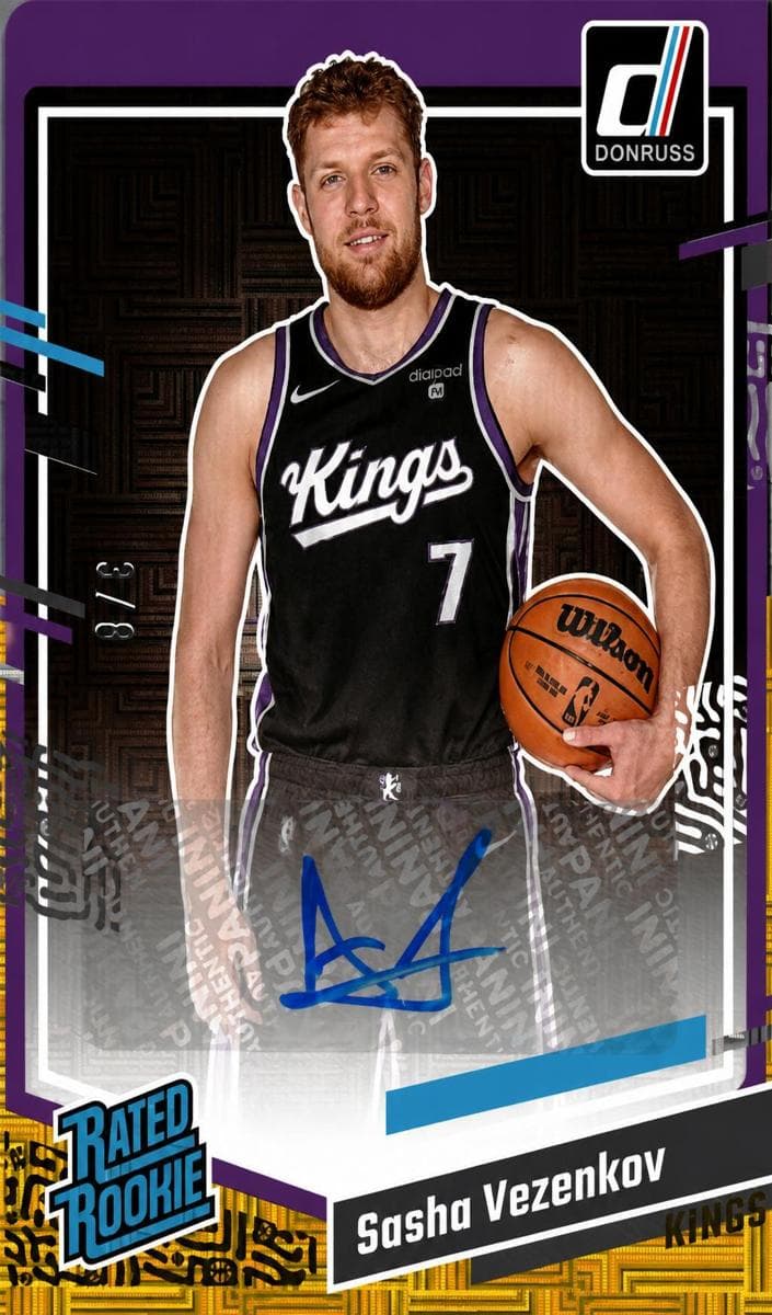 Sasha Vezenkov 2023 panini Donruss