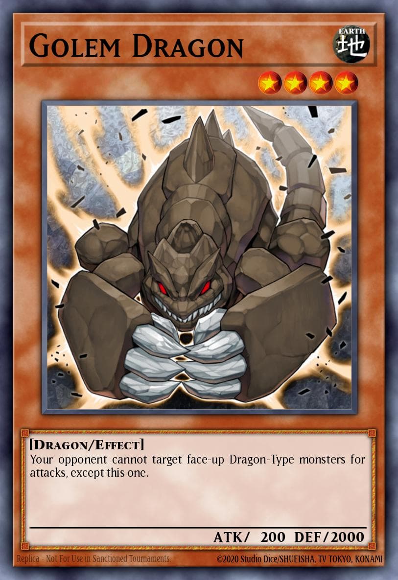 Golem Dragon #TU06-EN019