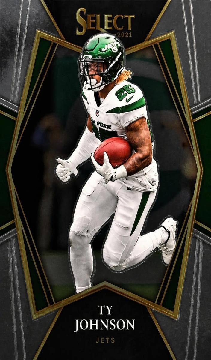 Ty Johnson 2021 panini Panini Select