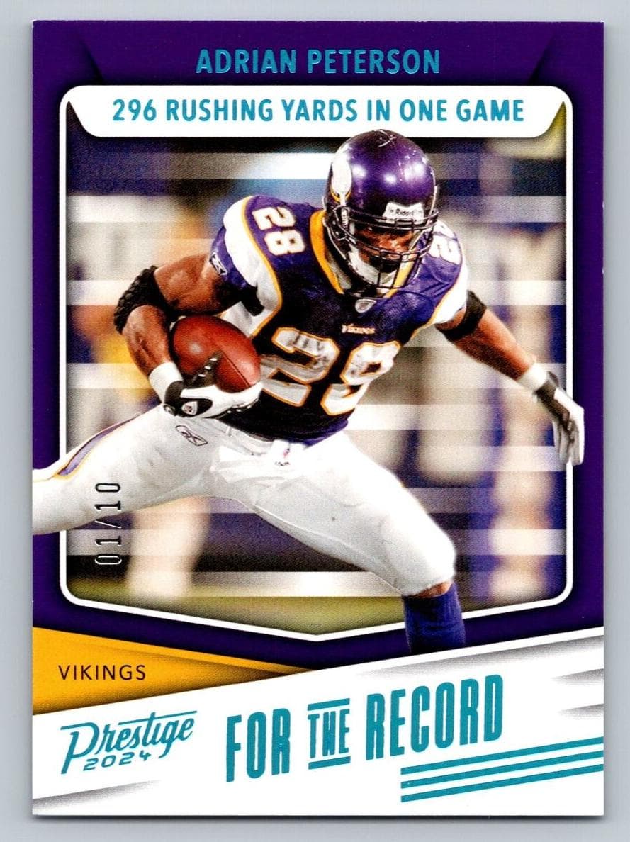 Adrian Peterson 2024 panini