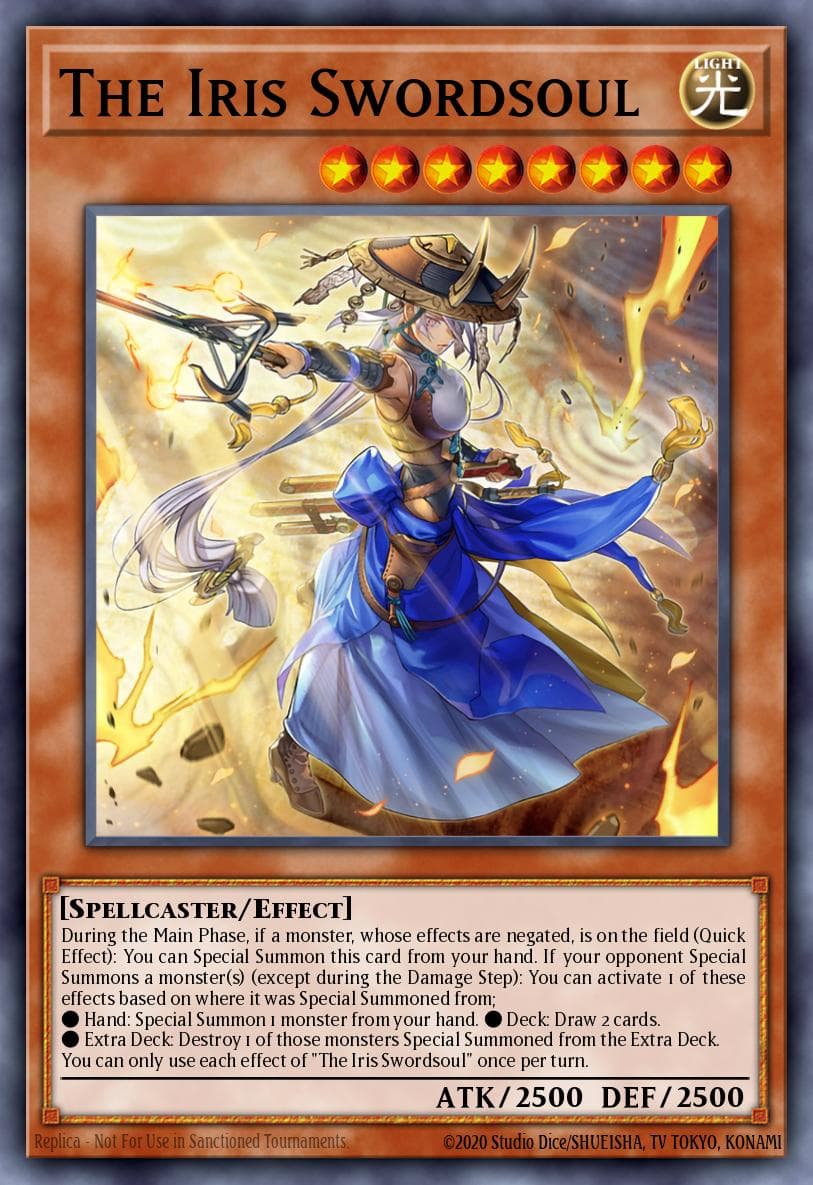 The Iris Swordsoul 2022 Yu-Gi-Oh! Magnificent Mavens