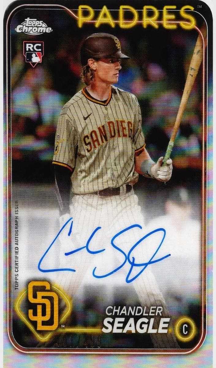 Chandler Seagle 2024 topps Topps Chrome