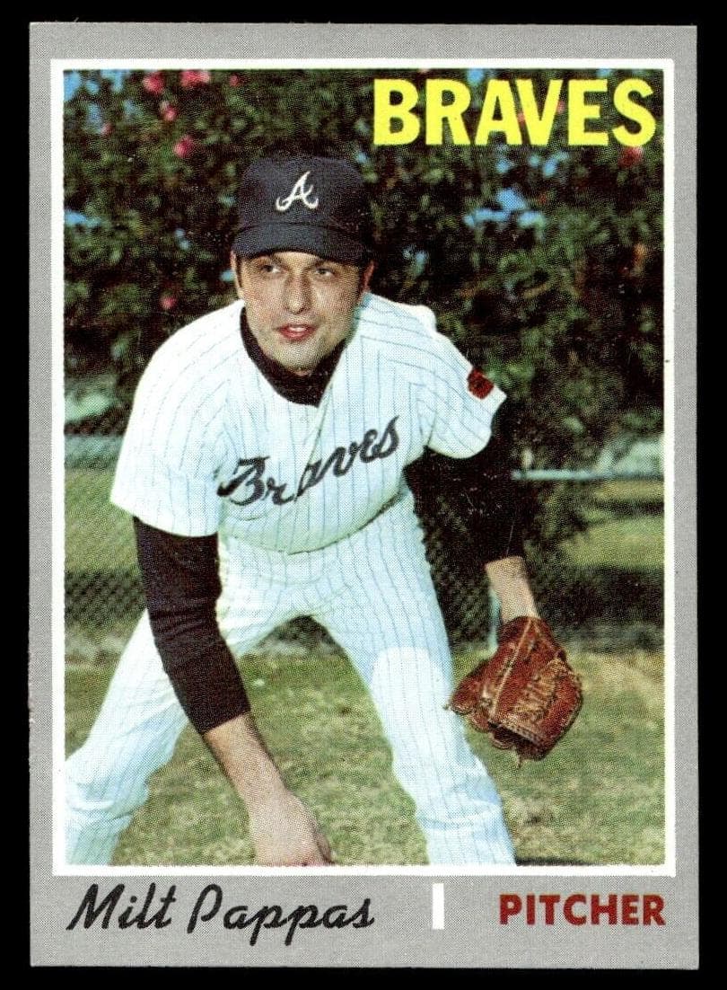 Milt Pappas 1970 topps Topps