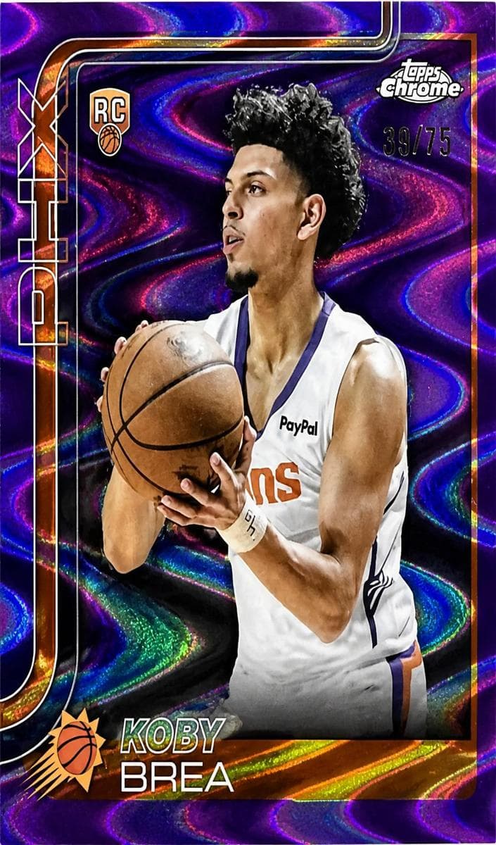 Koby Brea 2025 topps Topps Chrome