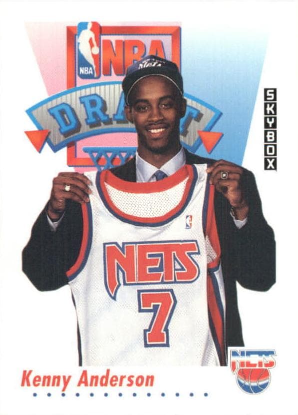 Kenny Anderson 1991 fleer SkyBox