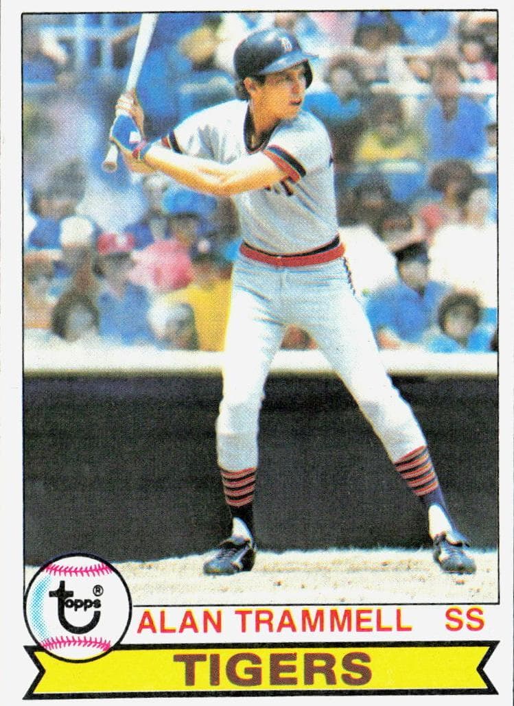 Alan Trammell 1979 topps Topps