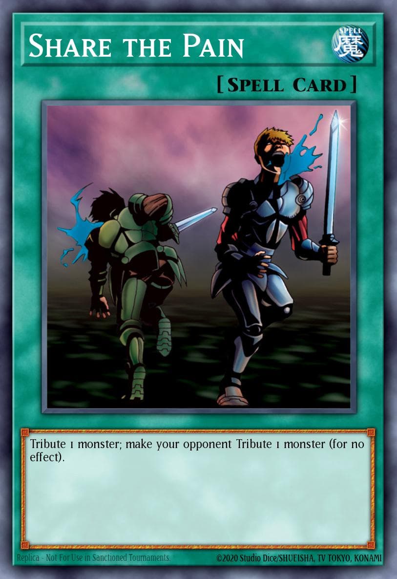 Share the Pain 2002 Yu-Gi-Oh! Metal Raiders