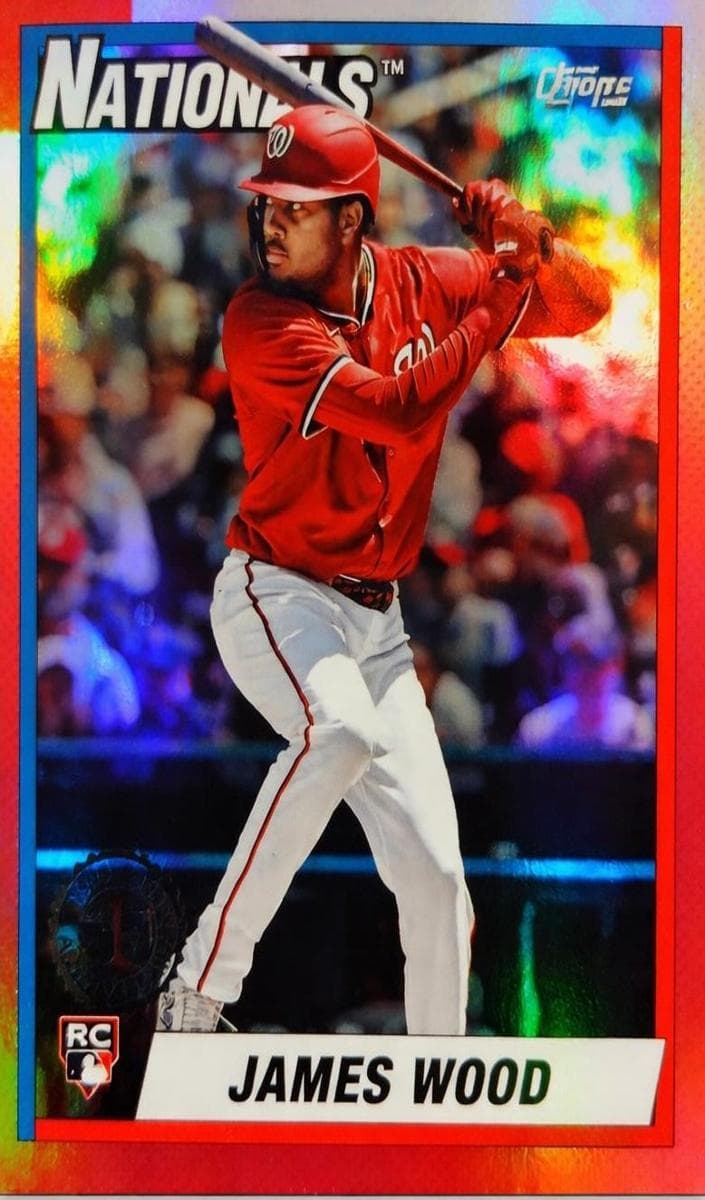 James Wood 2025 topps Update 1990 Topps