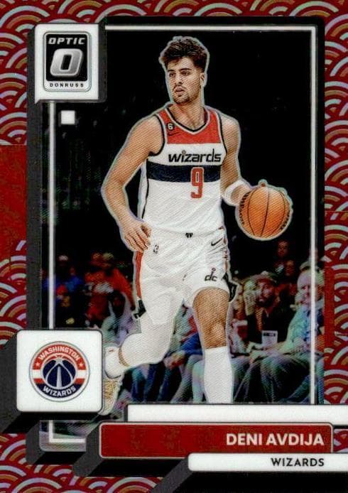 Deni Avdija 2022 panini Donruss Optic