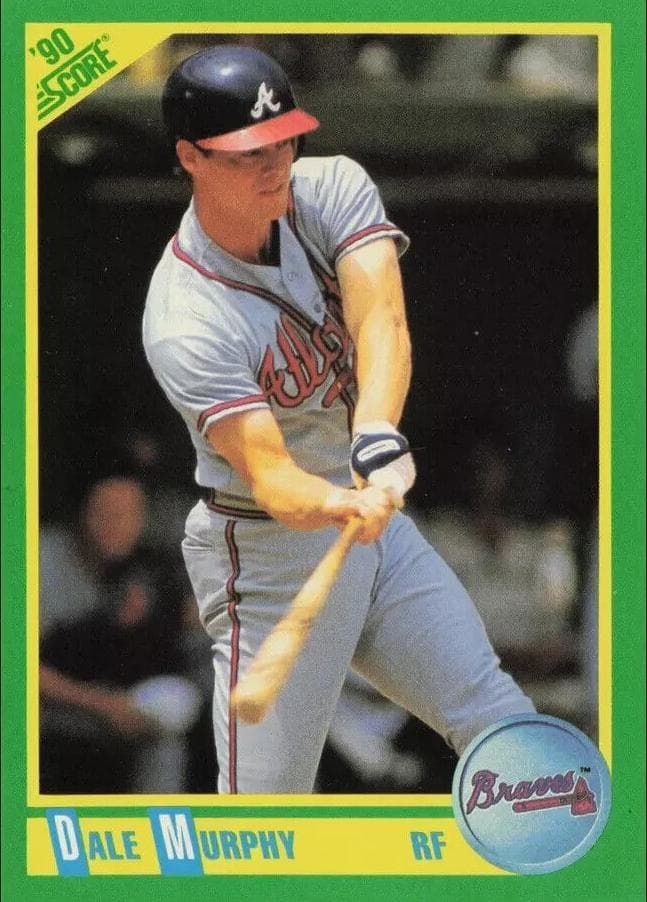 Dale Murphy 1990 panini Score