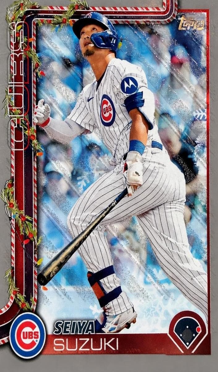 Seiya Suzuki 2025 topps Topps Holiday