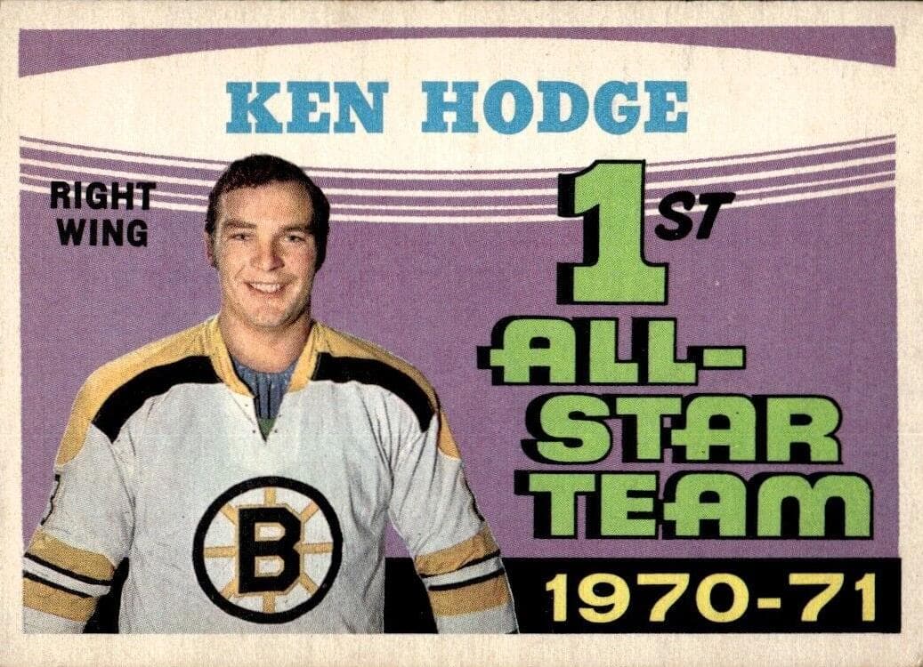 Ken Hodge 1971 topps O-Pee-Chee