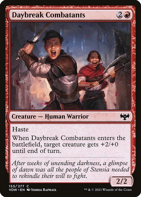 Daybreak Combatants 2022 Magic: The Gathering Innistrad: Double Feature
