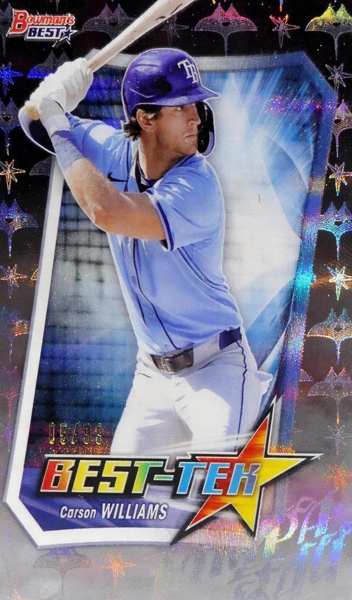 Carson Williams 2025 bowman Bowman Best