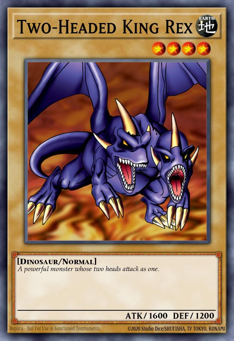 Two-Headed King Rex 2025 Yu-Gi-Oh! Japanese Triple Build Pack: Evolution Impact