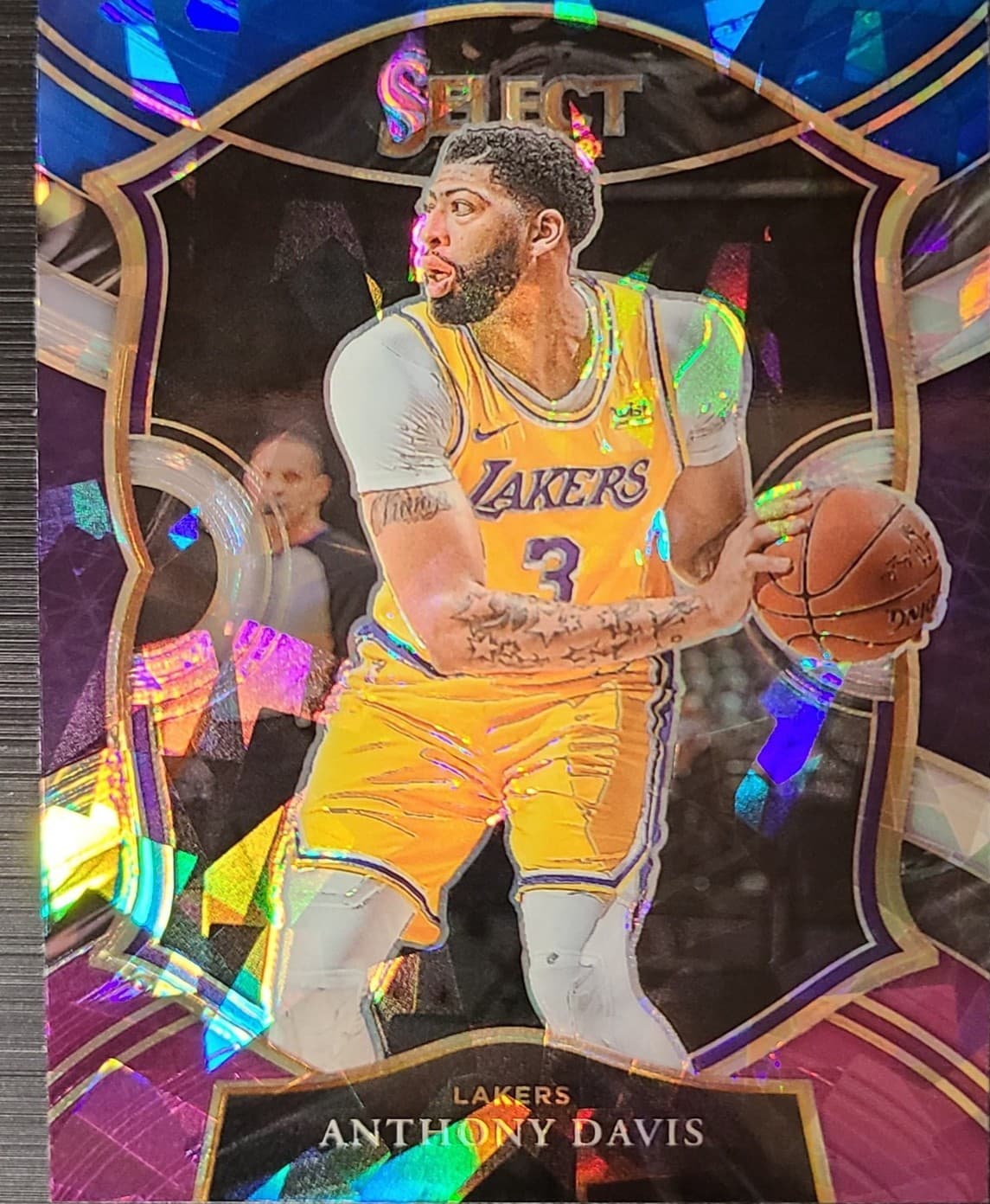 Basketball Anthony Davis 2020 Panini Select 2020 Panini Select blue-purple