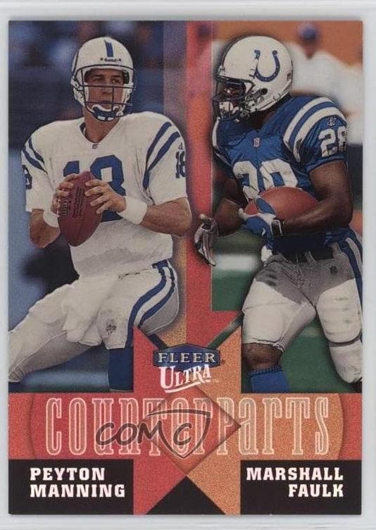 Peyton Manning / Marshall Faulk 1999 unknown Ultra
