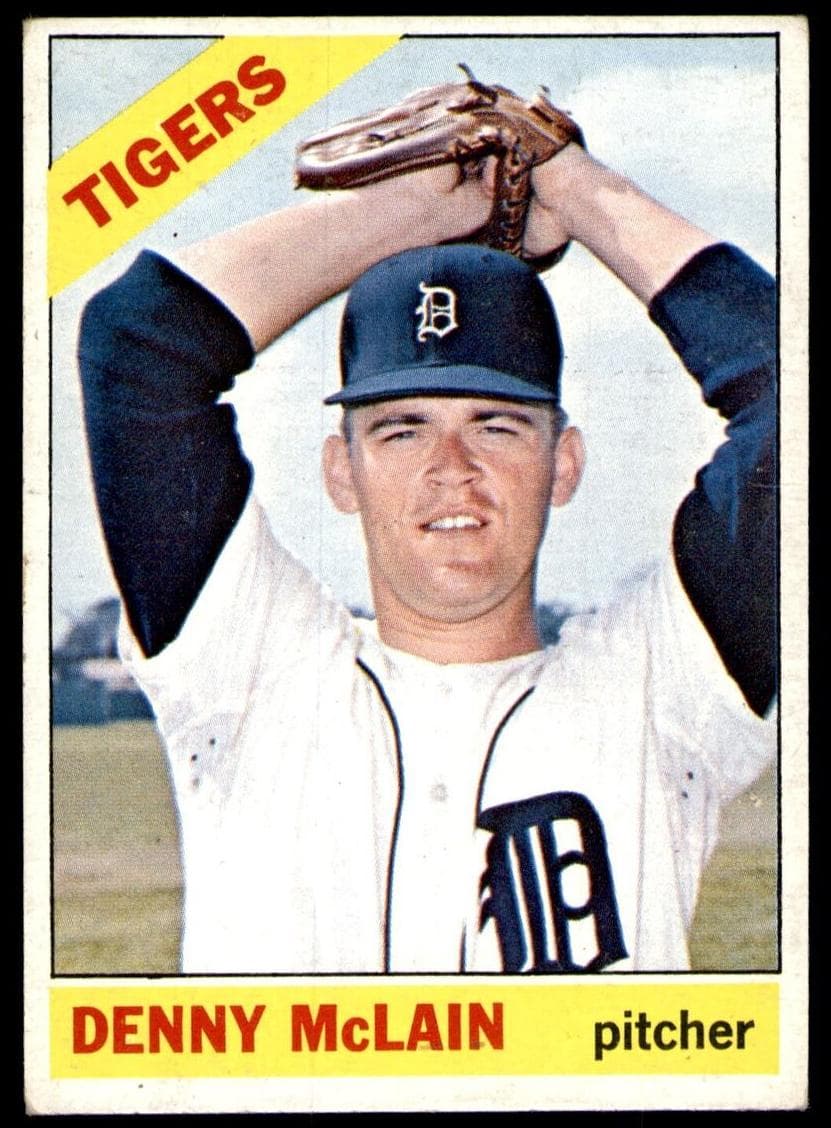 Denny McLain 1966 topps Topps
