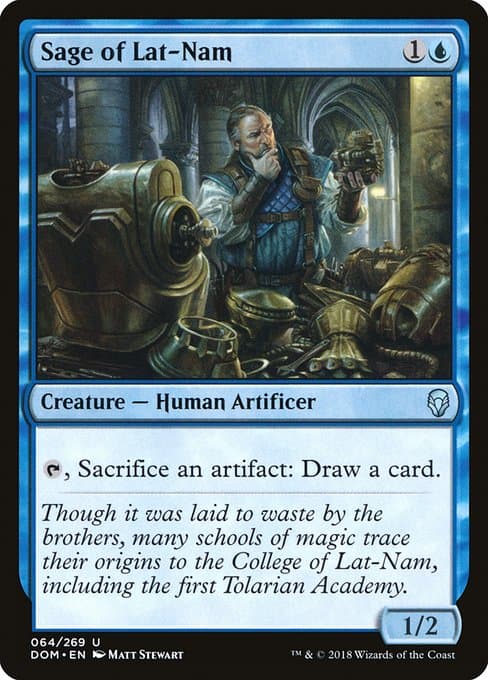Sage of Lat-Nam 2003 Magic: The Gathering 8th Edition