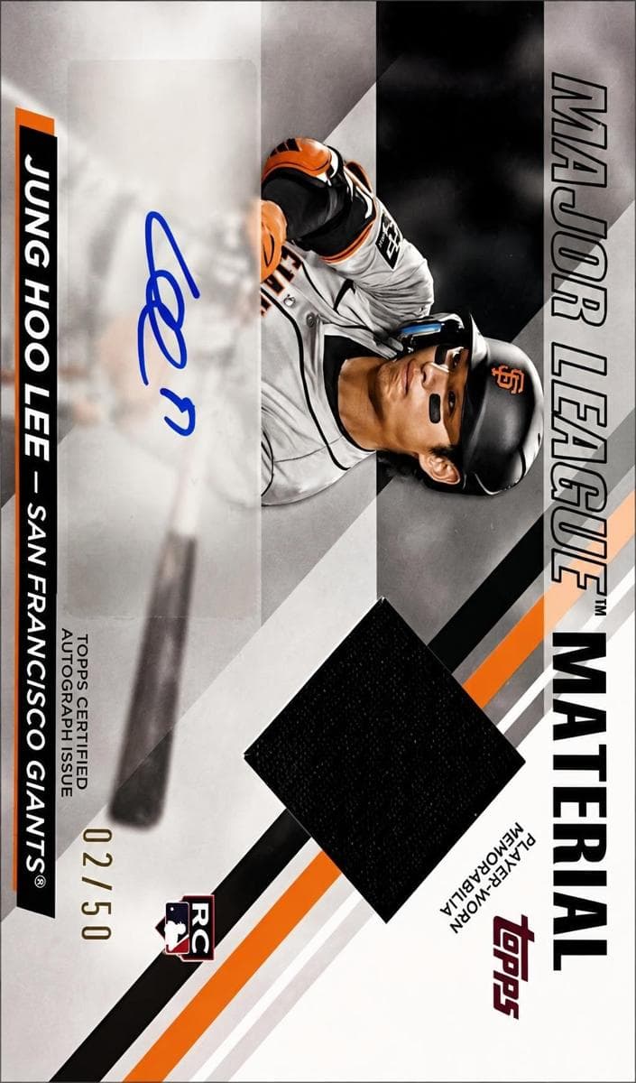 Jung Hoo Lee 2024 topps Topps Update
