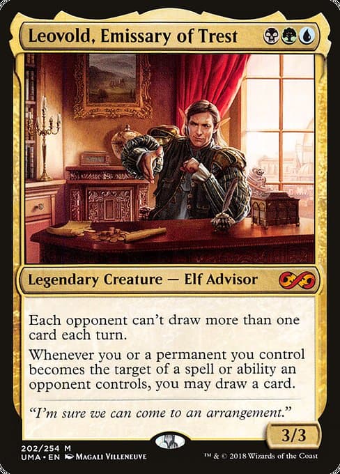 Leovold, Emissary of Trest 2018 Magic: The Gathering