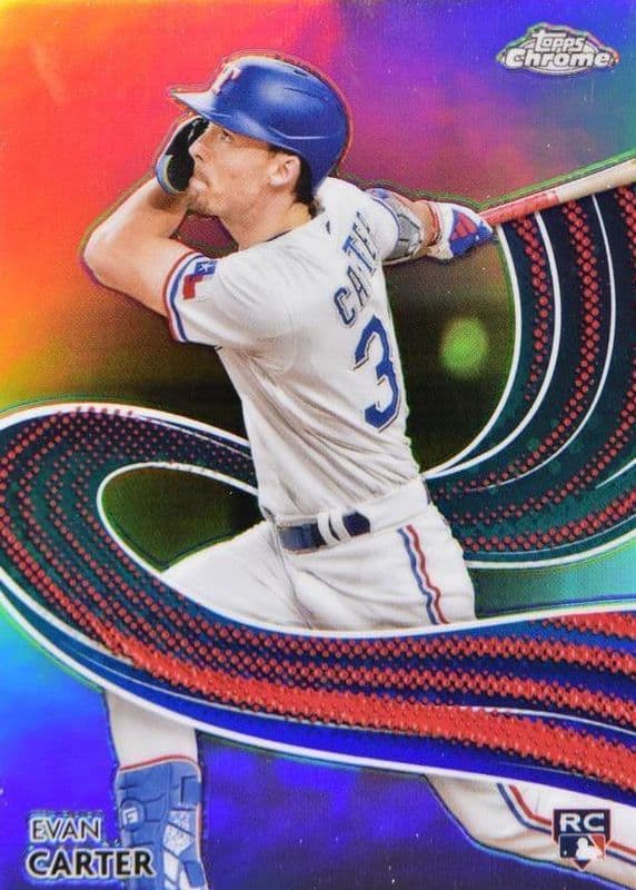 Evan Carter 2024 topps Topps Chrome