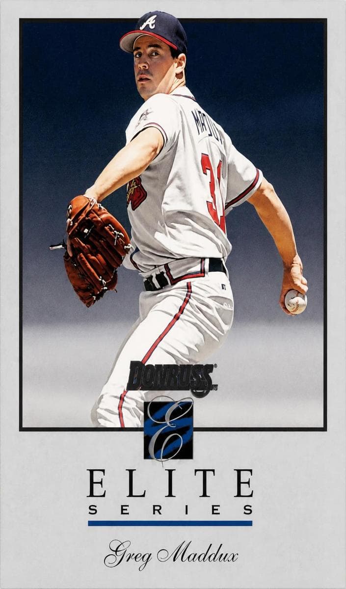 Greg Maddux 1996 panini Donruss