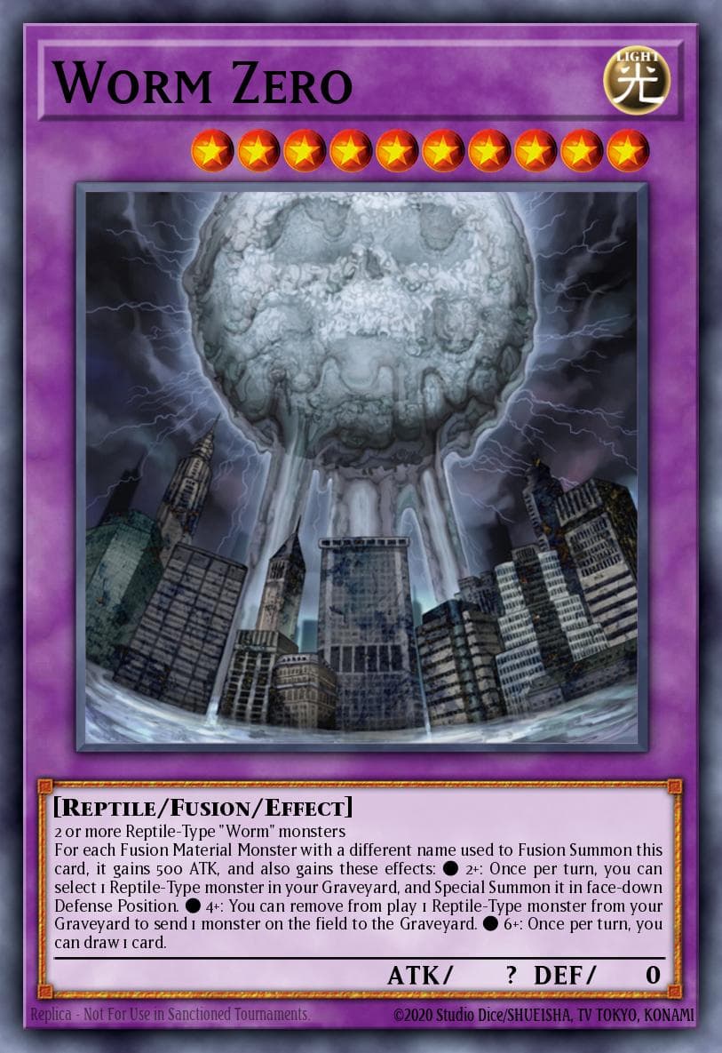 Worm Zero 2010 Yu-Gi-Oh! Hidden Arsenal 3