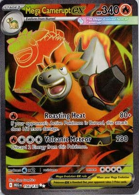 Mega Camerupt Ex #156