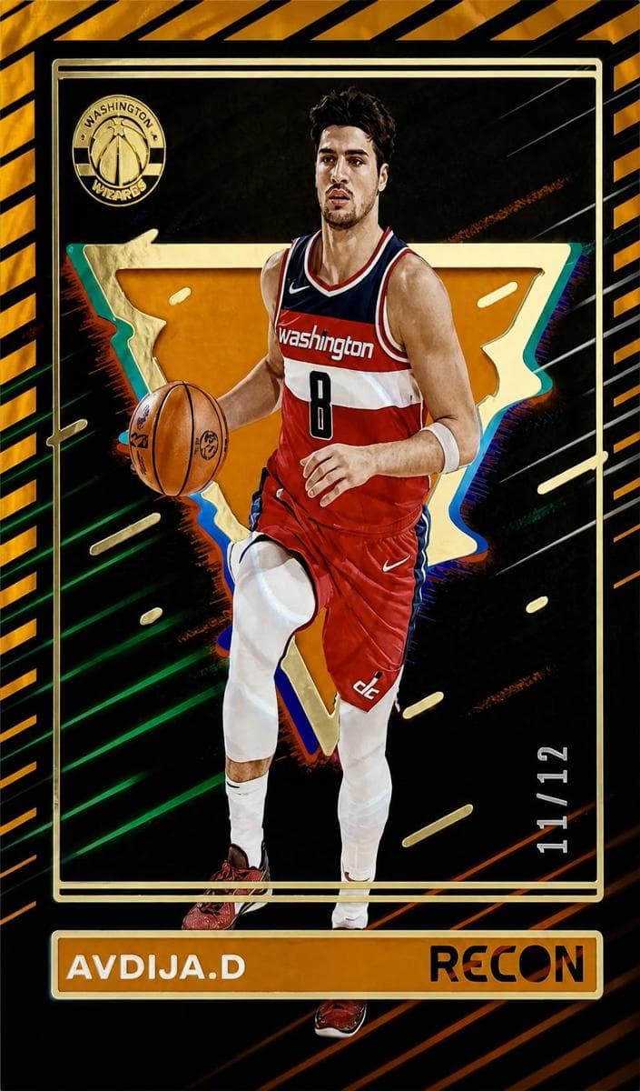 Deni Avdija 2023 panini Panini Recon