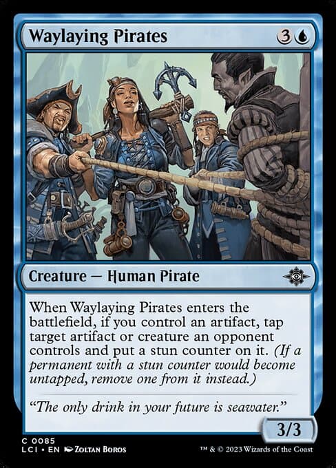 Waylaying Pirates 2023 Magic: The Gathering Lost Caverns of Ixalan