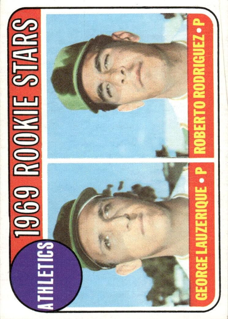 Athletics 1969 Rookie Stars (George Lauzerique / Roberto Rodriguez) #358