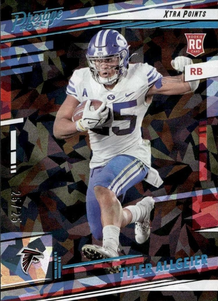Tyler Allgeier 2022 panini Panini Prestige