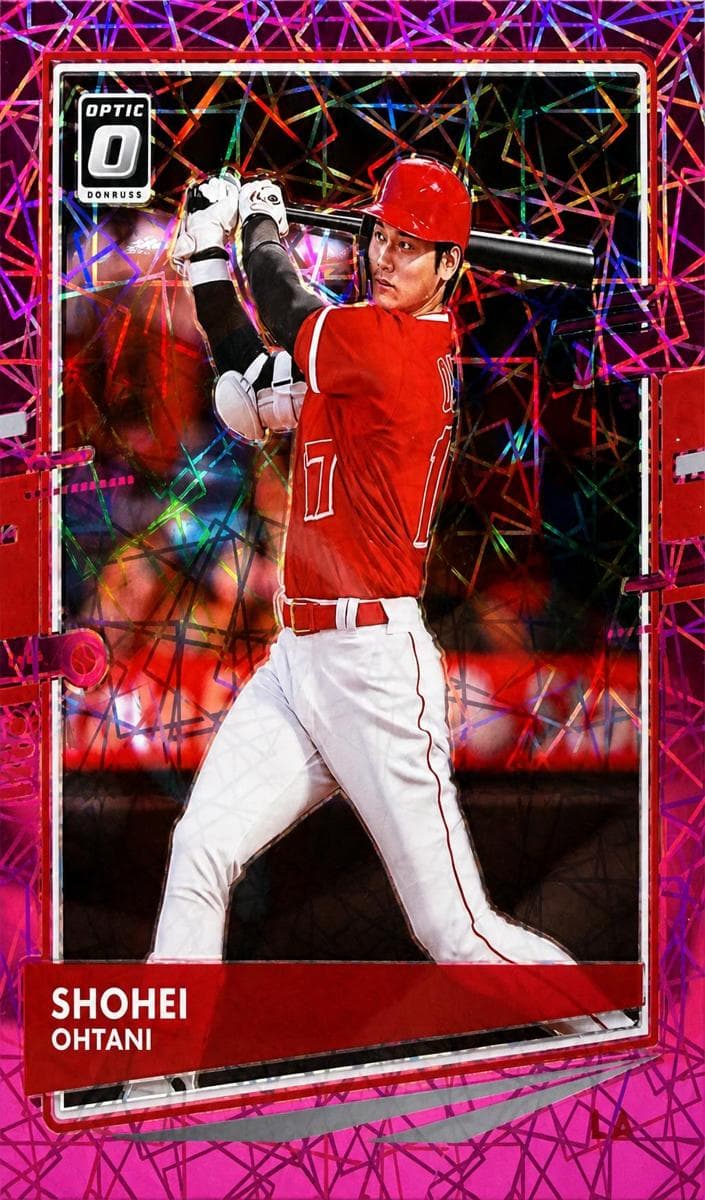 Shohei Ohtani 2020 panini Donruss Optic