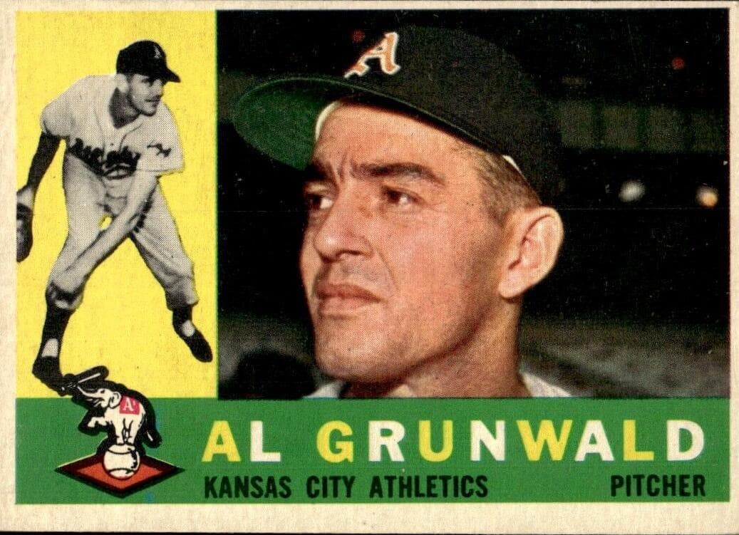 Al Grunwald 1960 topps Topps
