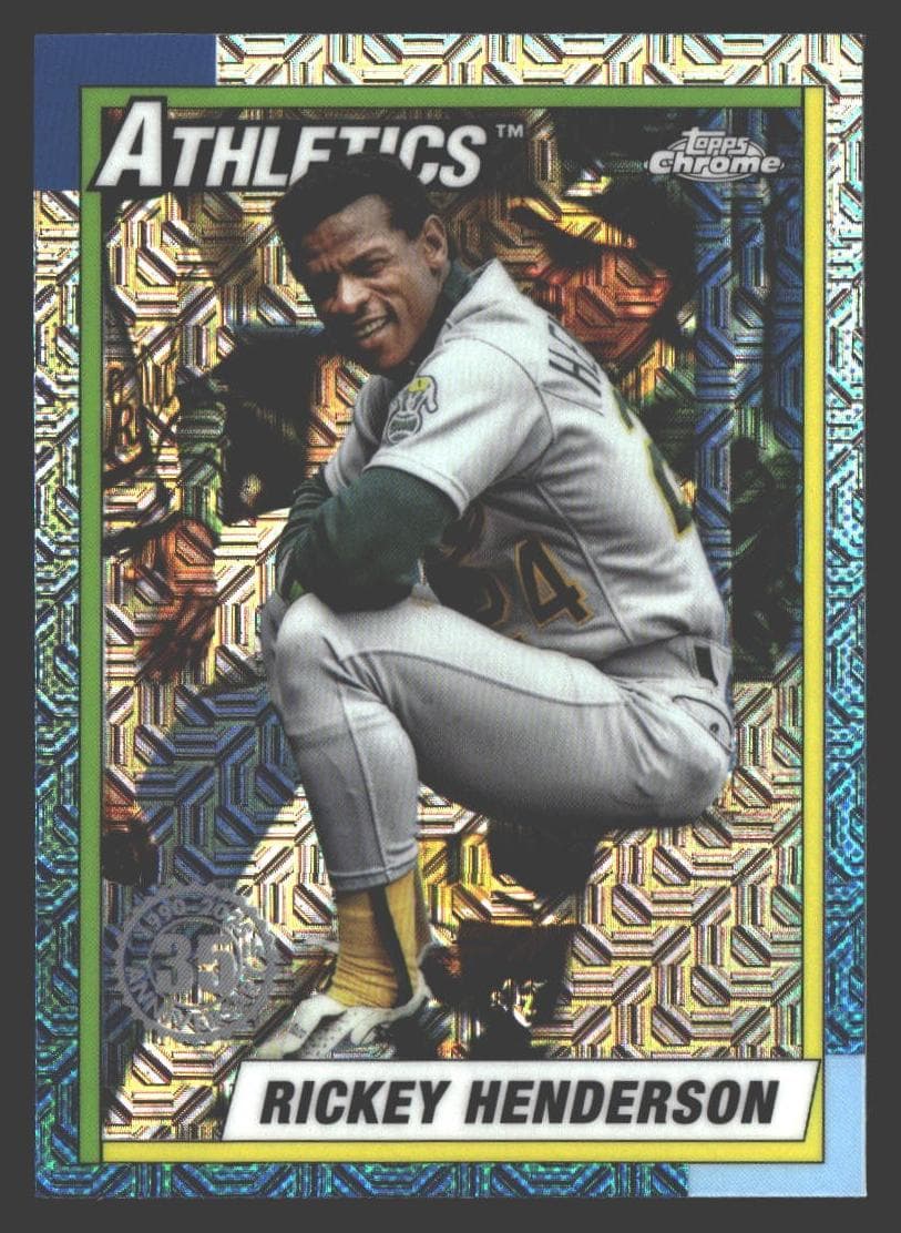Rickey Henderson 2025 topps Topps