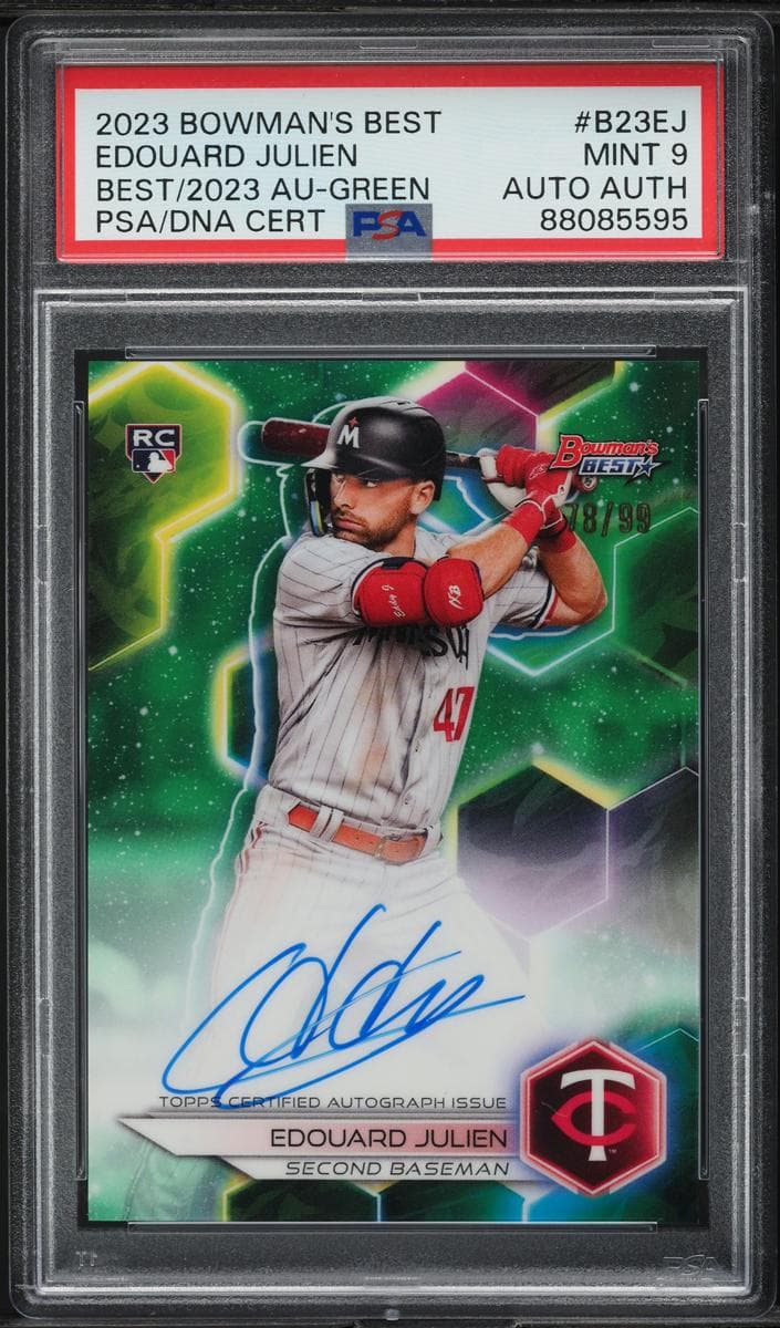 Edouard Julien 2023 bowman Bowman's Best