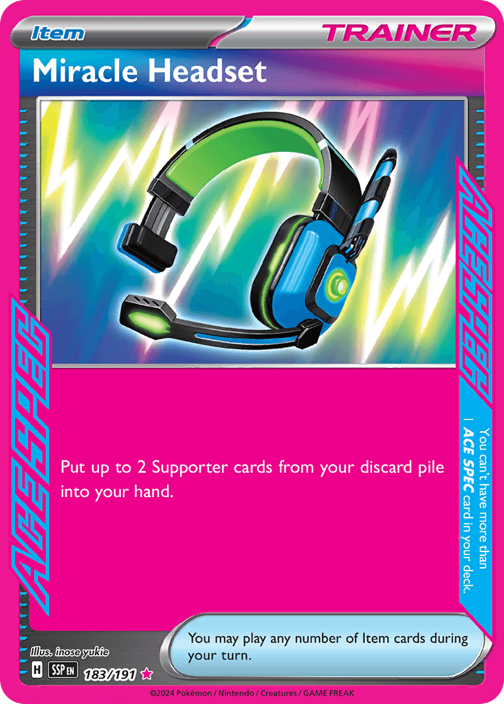 Miracle Headset 2026 Pokemon