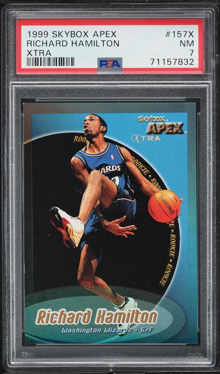 Richard Hamilton 1999 skybox Apex