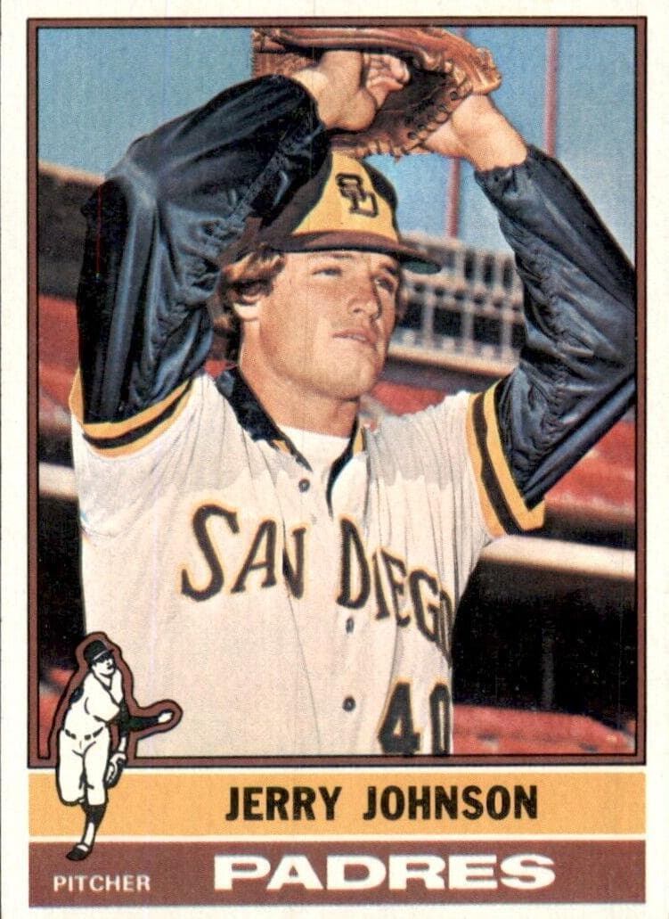 Jerry Johnson 1976 topps Topps