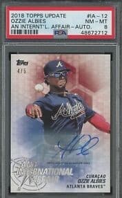 Ozzie Albies 2018 topps Topps Update