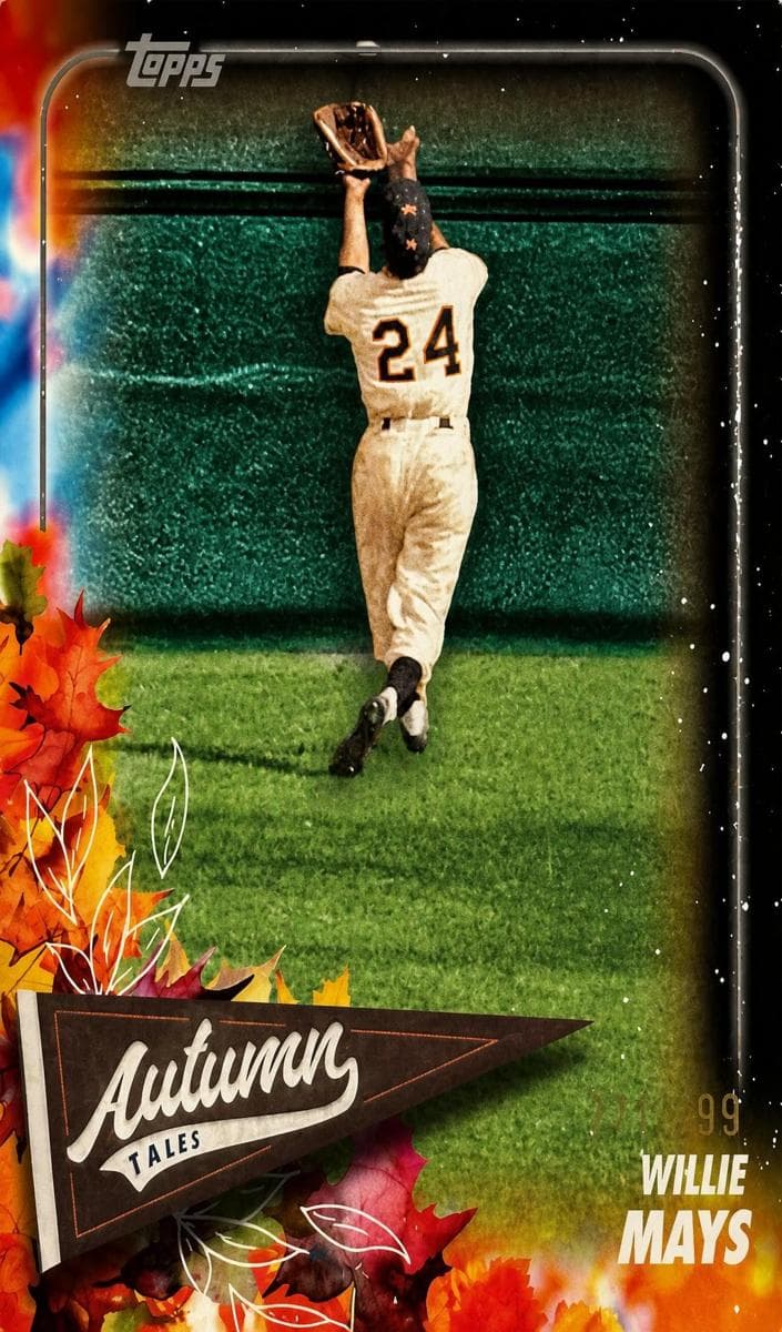 Willie Mays 2024 topps Topps Update