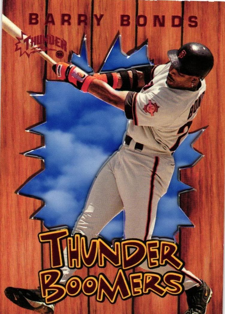 Barry Bonds 1998 unknown Circa Thunder