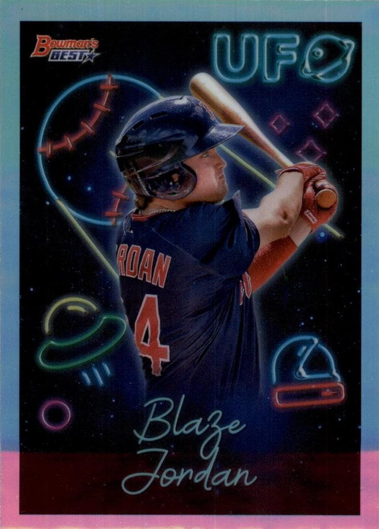 Blaze Jordan 2022 bowman Bowman's Best