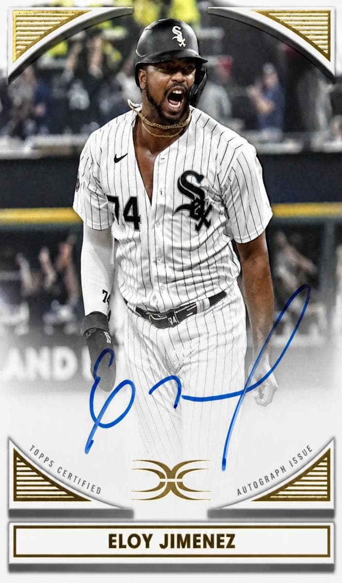 Eloy Jimenez 2022 topps Topps Definitive Collection