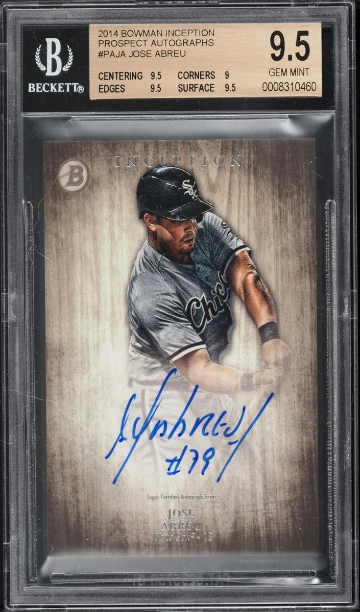 Jose Abreu 2014 bowman