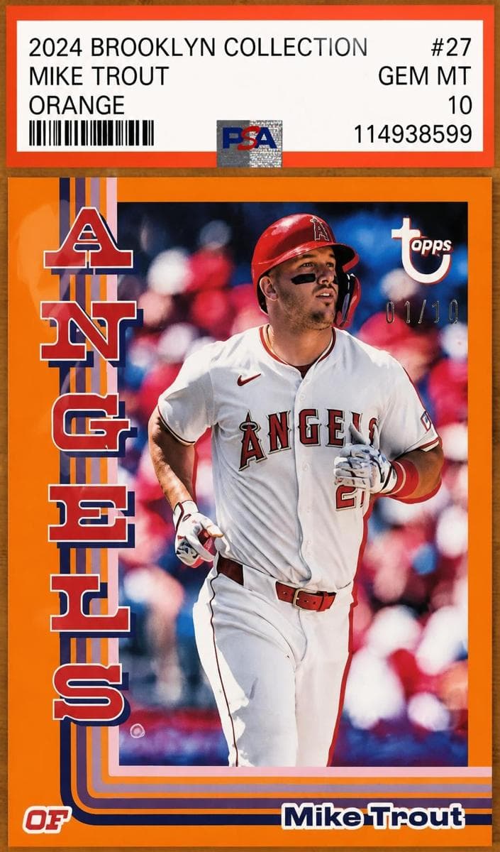 Mike Trout 2024 topps