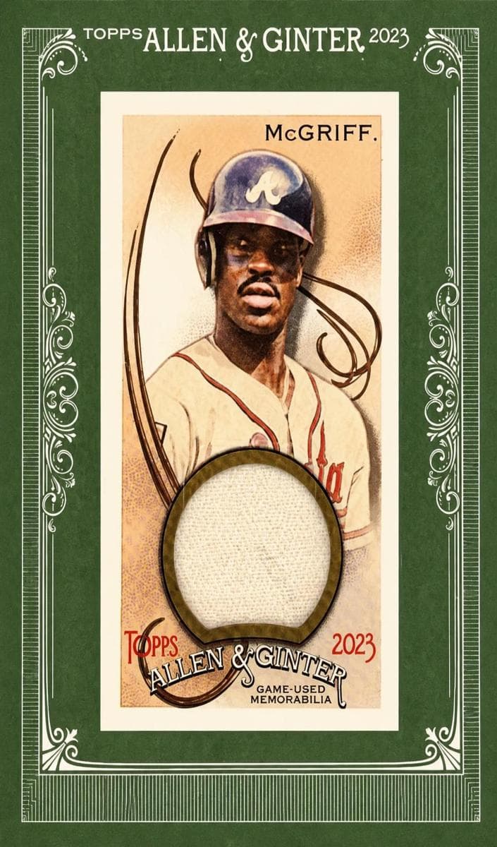 Fred McGriff 2023 topps Topps Allen & Ginter